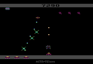 Spider Fighter screenshot 4 for Atari 2600